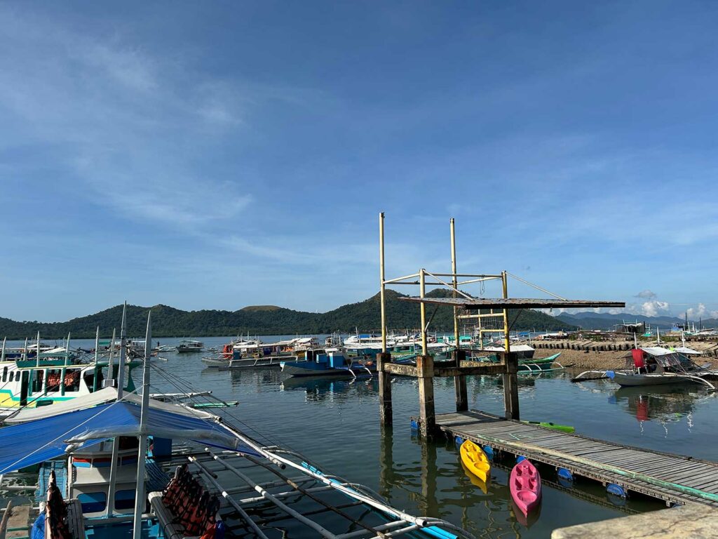 Le port de Coron