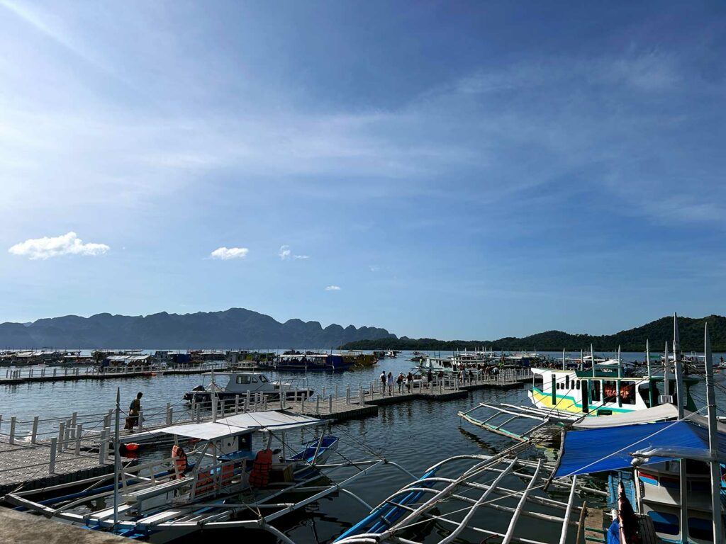 Le port de Coron Palawan