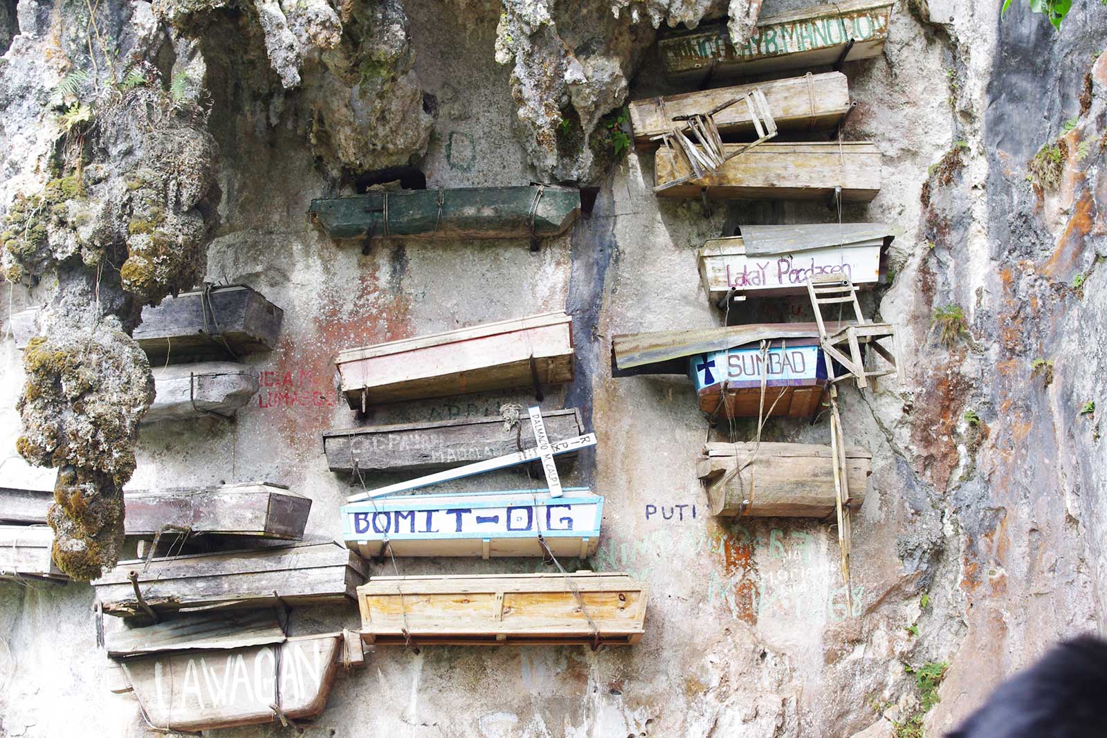 Les cercueils de Sagada aux Philippines